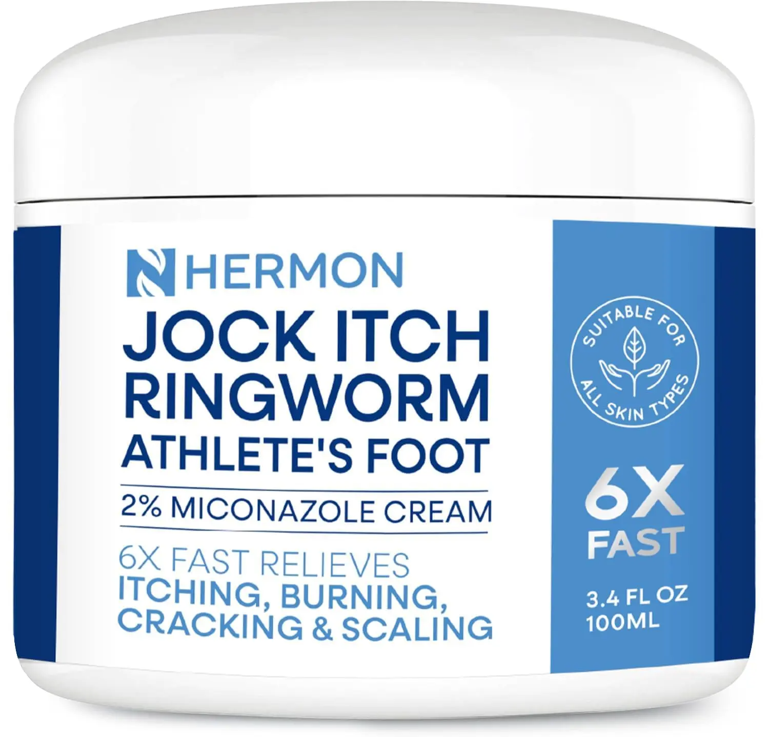 Antifungal Jock Itch Soothing Ointment (3.4 oz/100g) - Hydrating Moisturizing Body Care for Sensitive Skin