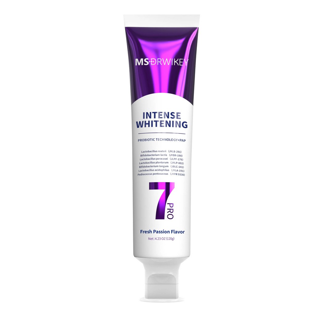 New 7-Pro Intensive Toothpaste | Upgraded Purple Formula with 7 Probiotics |  Long-Lasting Freshness