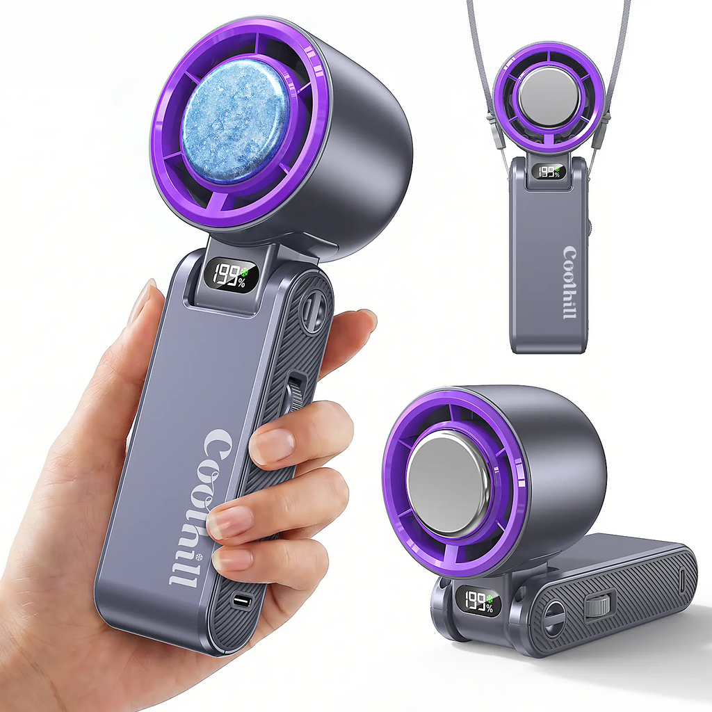 Portable fan Handheld High Speed Fan 199 Adjustable Levels