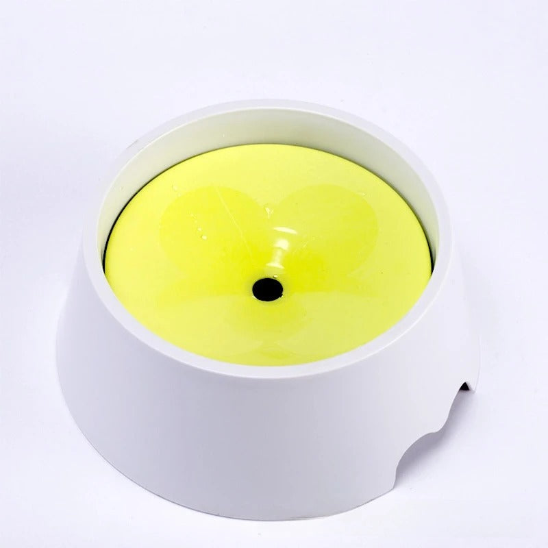 The non-slip mouth-guard waterproof floating bowl for pets is suitable for large, medium and small-sized cats and dogs