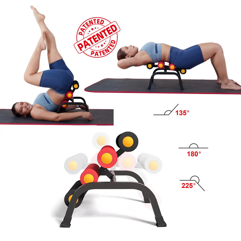 1 inversion Table,Glutes Trainer Machine, Waist & Back Exercise machine  for Lower Back, Strength Training Inversion Machine for RelaxationFoam Rollers Summervibes summerwins