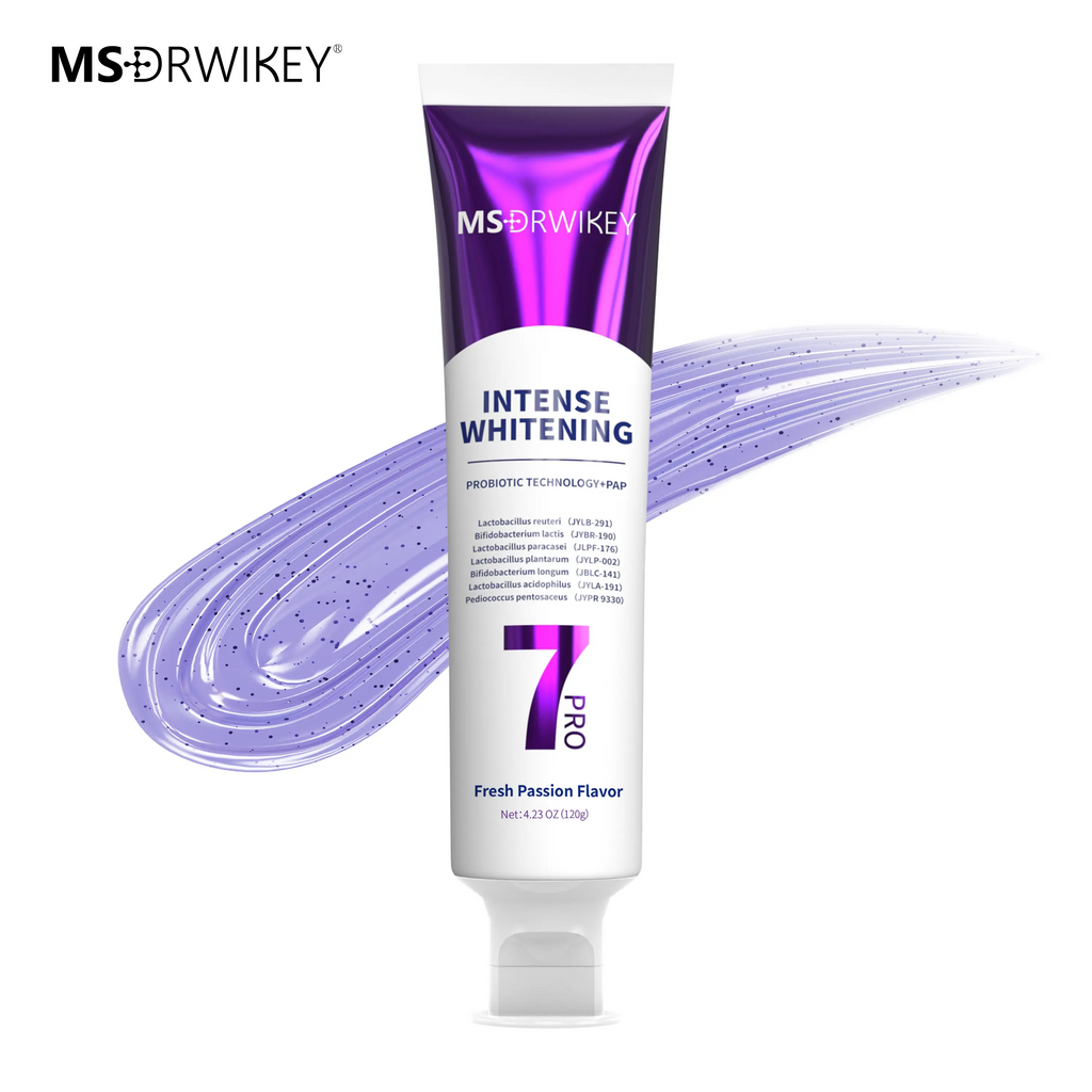 New 7-Pro Intensive Toothpaste | Upgraded Purple Formula with 7 Probiotics |  Long-Lasting Freshness