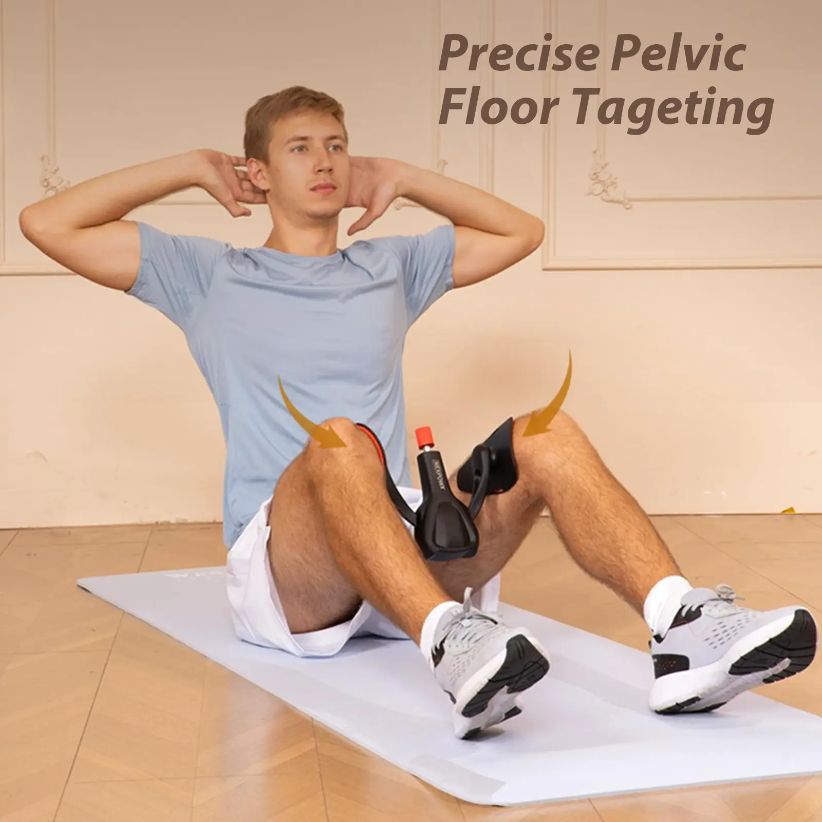 Exercise Equipment, Pelvic Floor Trainer, Leg Exercise Equipment, Resistance Spring Leg T