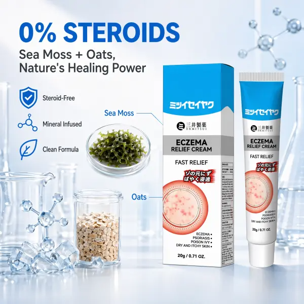 Hydrating Soothing Balm with Sea Moss & Oats, Mineral Infused Moisturizer for Rough