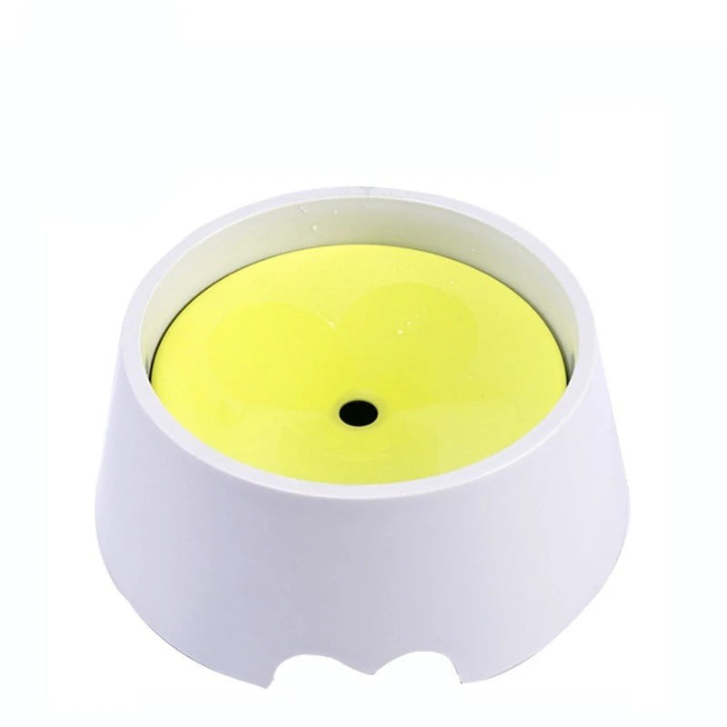 The non-slip mouth-guard waterproof floating bowl for pets is suitable for large, medium and small-sized cats and dogs