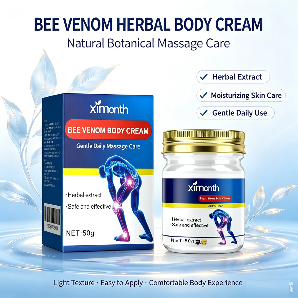 Joint and Muscle Pain Relief Cream Fast Soothing Herbal Formula for Knee Lumbar Back Shoulder and Neck Long Lasting Daily Body Care Massage 50g