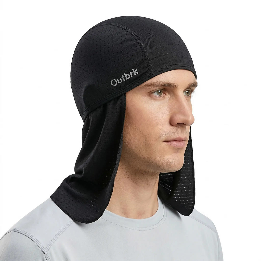 Cooling Breathable Skull Cap, Sun Shade Sun Protection Neck Shield, Quick Dry Neck Protector for Women & Men, Outdoor Gear Essential Hat