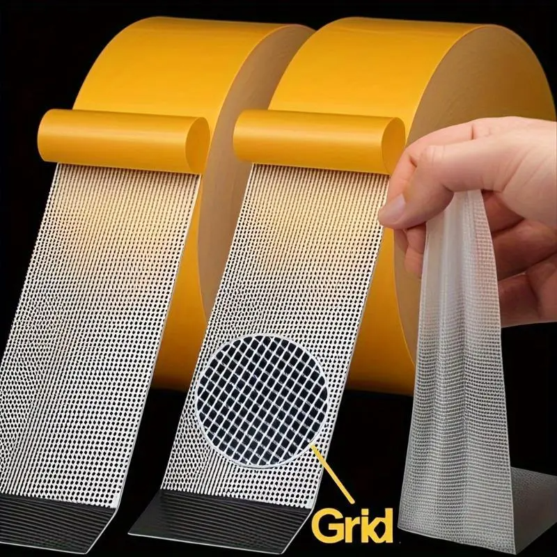 Heavy-Duty Double Sided Tape, Strong Adhesive, Waterproof & Removable, No Residue, Ideal for Carpet, Wallpaper, Balloons & Home Use