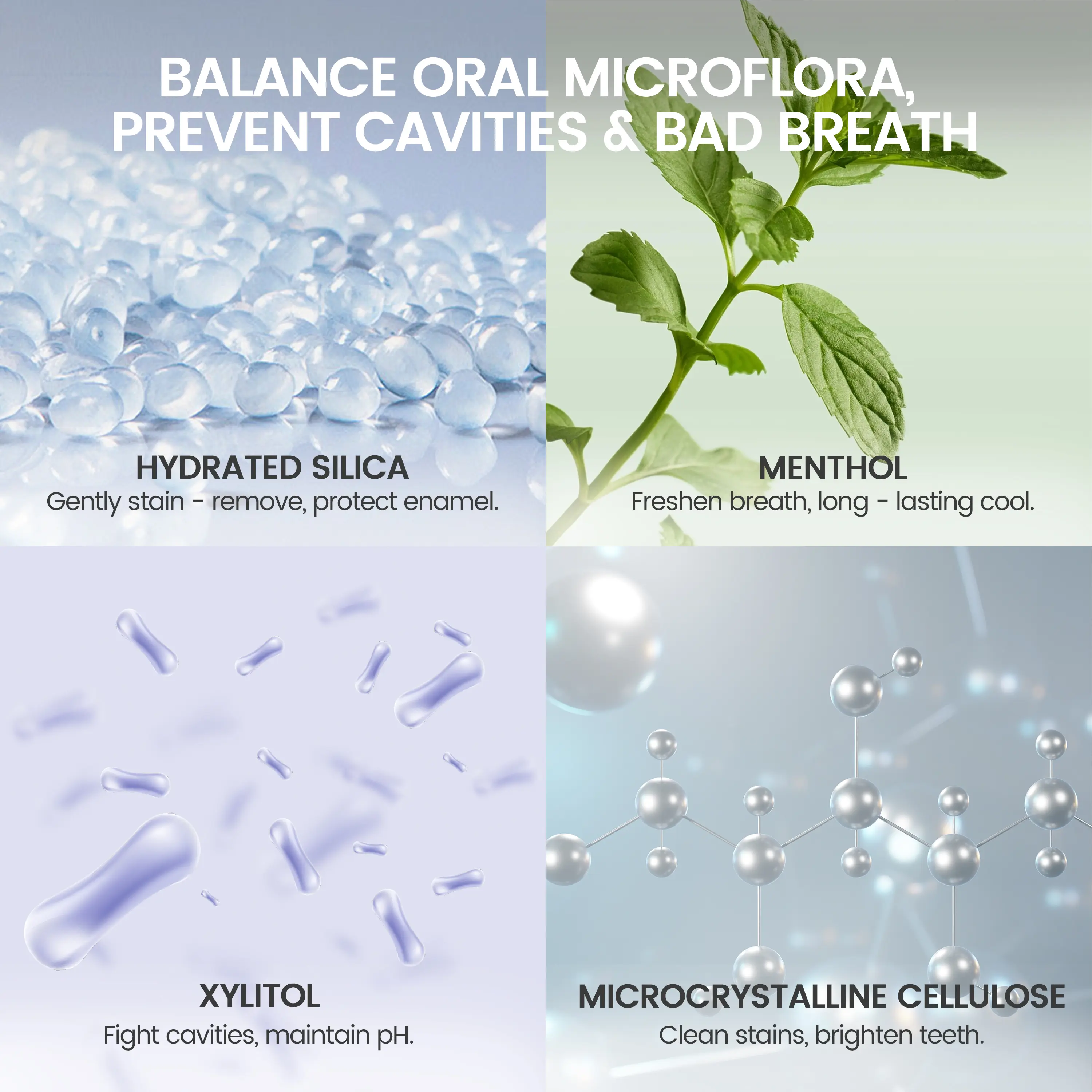 New 7-Pro Intensive Toothpaste | Upgraded Purple Formula with 7 Probiotics |  Long-Lasting Freshness