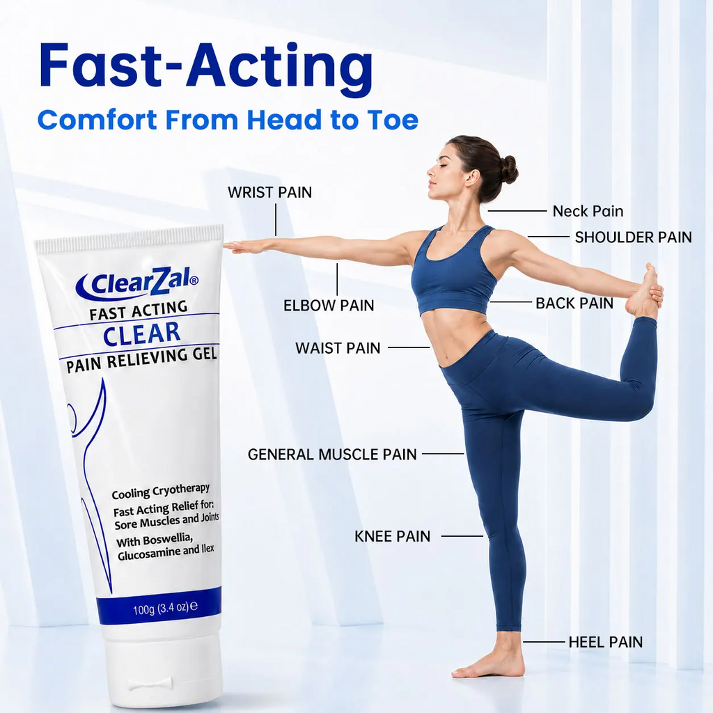 Soothing Cooling Gel 100g, Relieving Body Gel, Cooling with Menthol and Frankincense, Helps Relieve Muscle Tension